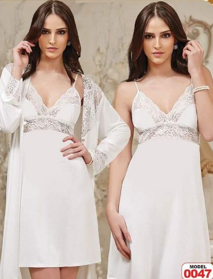 Picture of Robe & Chemise White