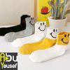 Picture of Mysterious socks  for girls medical cotton treated shape SMILE
