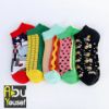 Picture of Rotary socks corn and watermelon shapes for women treated medical cotton